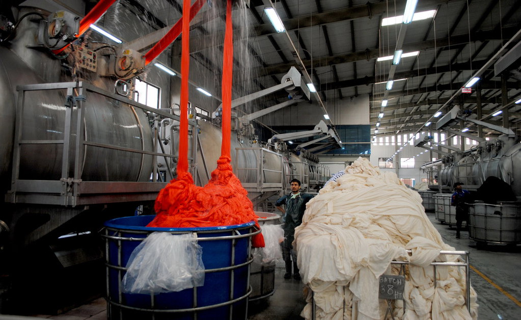 Textile Dyeing Process